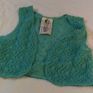 Circle Crocheted vest